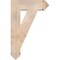 Ekena Millwork Traditional Arts & Crafts Smooth Bracket, Douglas Fir, 5 1/2"W x 22"D x 34"H BKT06X22X34TRA03SDF - alternate 4